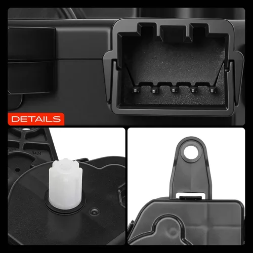 Vista 9 de A-Premium Actuador de puerta de mezcla de calentador HVAC compatible con Kia Soul 2014 2015 2016 2018 2019, mezcla