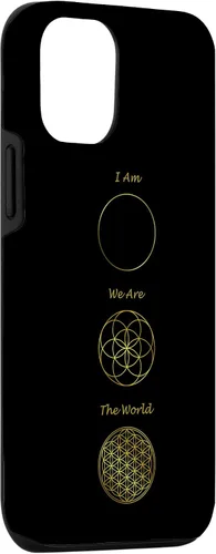 Vista 3 de Funda para iPhone 15 Sacred Geometry You, I, The World