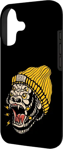 Vista 2 de Gorilla Inked Flash Old School Ink Addict Traditional Tattoo Case for iPhone 17