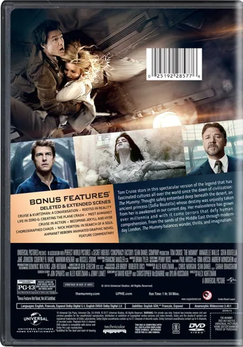 Vista 2 de The Mummy (2017) DVD
