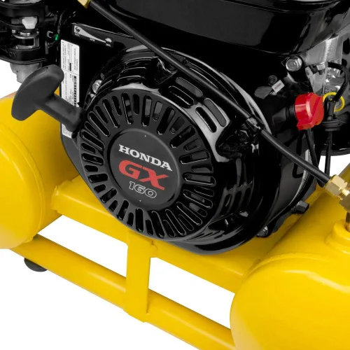 Vista 8 de DeWalt Compresor de aire de accionamiento directo del motor Honda sin aceite portátil de 4 galones (DXCMTA5590412)