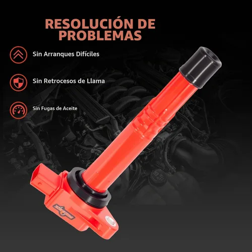 Vista 7 de Juego de 4 bobinas de encendido y bujías mejoradas UF311