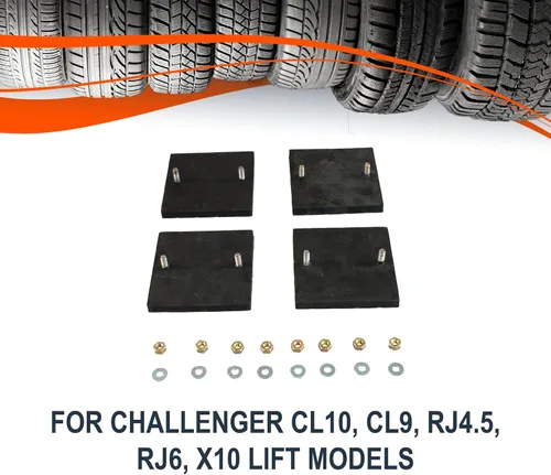 Vista 2 de Kit de almohadillas de goma (juego de 4 almohadillas) – para elevadores Challenger – BH-7232-01-4 (Ref # A11052)