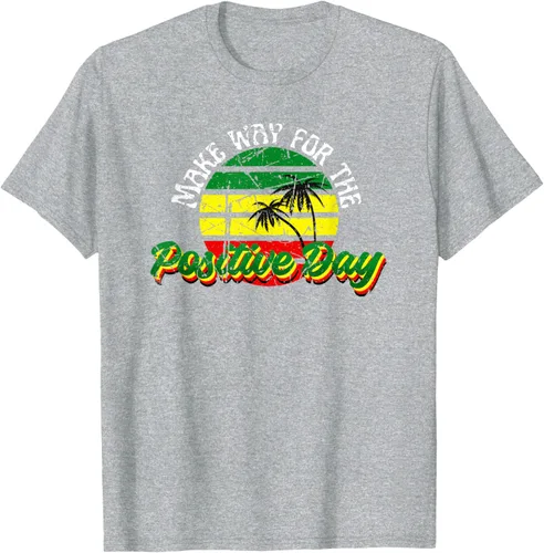 Vista 6 de Haz paso para el día positivo Rasta Rastafari Reggae - Camiseta de música, Negro, S