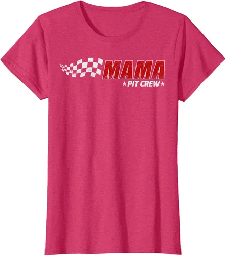Vista 12 de Mama Pit Crew Race Car Birthday Family Matching Pit Crew Camiseta
