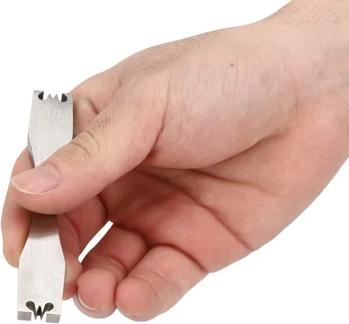 Vista 3 de Juego de removedor de dientes con cremallera, removedor de engranajes de cremallera, removedor de dientes con cremallera, juego de removedor