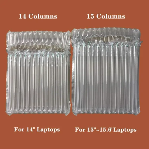 Vista 6 de Paquete de 50 bolsas protectoras inflables para laptop con bomba manual. Apto para portátiles de 14 pulgadas, protección contra caídas de 360