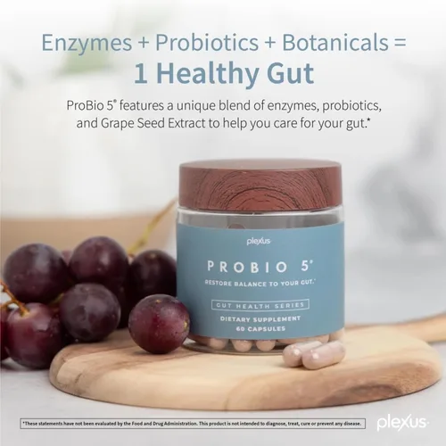 Vista 3 de Plexus® ProBio 5®, 60 cápsulas
