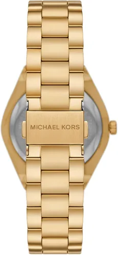 Vista 3 de Michael Kors Lennox- Reloj de acero inoxidable con tres manecillas