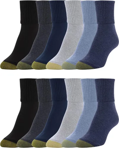 Vista 50 de GOLDTOE Calcetines clásicos para mujer, multipares