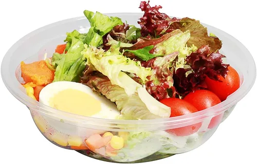Vista 12 de Restaurantware - Thermo Tek - Ensaladeras desechables de 8 onzas, 50 cuencos redondos para delicatessen, evita grietas y fugas, recipiente