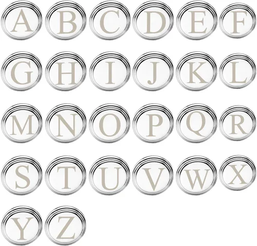 Vista 5 de PiercingJ 2pcs personalizada inicial gemelos de letra del alfabeto Mens Acero Inoxidable Grabado Camisa Studs