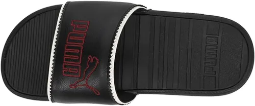 Vista 4 de PUMA Hombres Cool Cat Fc Slide Sandalias Atléticas Casual - Negro