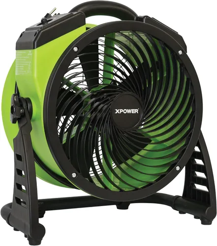 Vista 13 de XPOWER FC-100 - Ventilador industrial de alta velocidad para toda la habitación, circulador de aire, ventilador de piso, velocidad variable