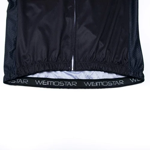 Vista 6 de Weimostar Hombre Ciclismo Jersey Manga Corta Bicicleta Ropa Multicolor Diamante