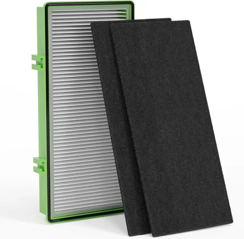 Vista 14 de Leemone Reemplazo de filtro Aer1 para purificadores de aire Holmes, HAPF30AT (4 filtros HEPA reales + 8 filtros de refuerzo de carbono), paquete de 2