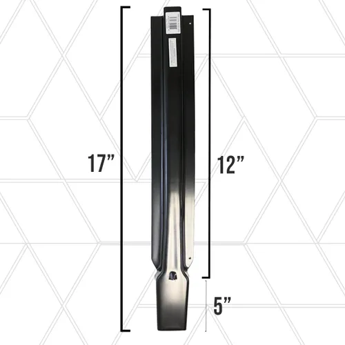 Vista 3 de Boxer Estaca de metal para camión de herramientas, 6 piezas, extremo cuadrado de 12 pulgadas, recubierta en acabado negro, estaca resistente