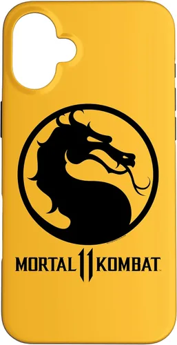 Vista 23 de Mortal Kombat 11 Dragon Black Logo Case for iPhone 17
