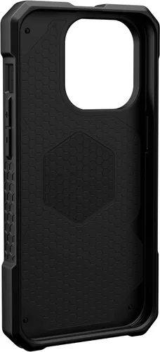 Vista 5 de Urban Armor Gear UAG Diseñado para iPhone 14 Pro Funda negra 6.1" Monarch Pro Imán incorporado Compatible con carga MagSafe Funda protectora Monarch