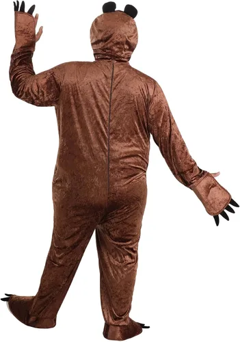 Vista 7 de Men's Plus Size Masha and the Bear Bear Costume