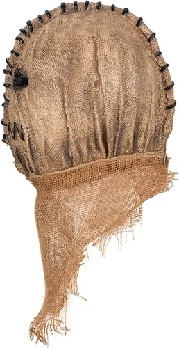 Vista 5 de Horror Scarecrow Masques Sack Skull Mask Costume Accessory