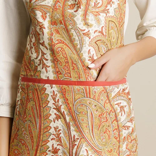 Vista 692 de Maison d' Hermine Delantales para mujer con bolsillo, 100% algodón (27.50 x 31.50 pulgadas)