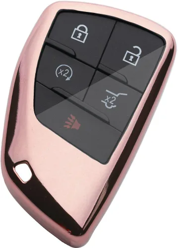 Vista 10 de Funda para llavero compatible con GMC para Chevrolet para Chevy para Buick para llave inteligente Cadillac