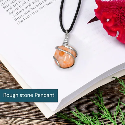 Vista 108 de PYOR Collar con colgante curativo de Reiki de cristal, gemas de buena suerte, prosperidad, riqueza, piedras preciosas naturales, collares de buena
