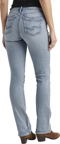 Vista 3 de Silver Jeans Co. Women's Suki Mid Rise Slim Bootcut Jean - Legacy