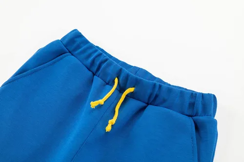 Vista 3 de UNACOO Pantalones casuales suaves y cálidos con forro polar Sherpa para niños y niñas de 3 a 12 años