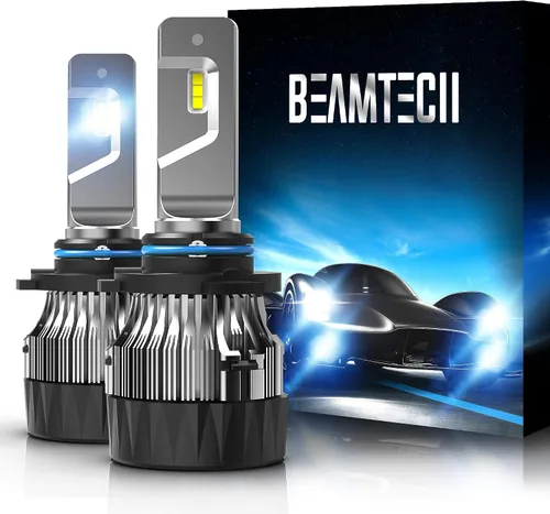 Vista 13 de BEAMTECH Fog Bombilla H1, 6500K, 1.181 in, base de disipador de calor, chips CSP, tamaño pequeño, paquete de 2