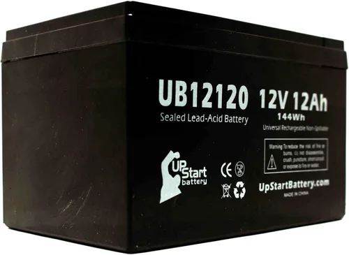 Vista 3 de Paquete de 3 baterías de repuesto para batería 6-DW-12 de repuesto UB12120 universal sellada de plomo ácido