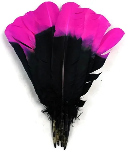 Vista 72 de 1/4 lb - Aqua Blue Pavo Marabou Corto Plumas Sueltas Mullidas Al Por Mayor A Granel