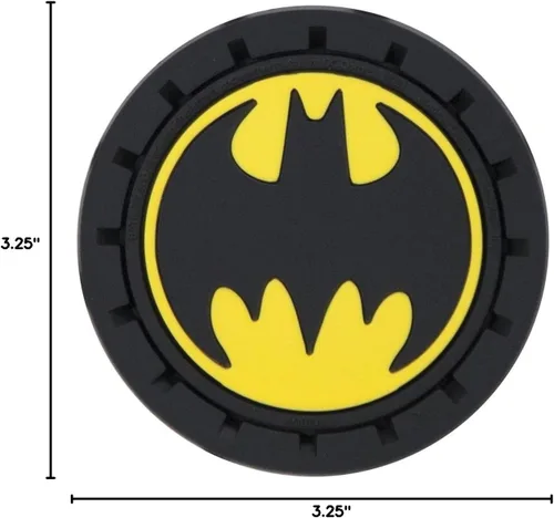 Vista 4 de Plasticolor 001960R01 Batman - Portavasos para auto, camión, SUV, paquete de 2