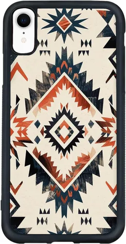 Vista 196 de Funda de teléfono Qizijio estilo azteca a prueba de golpes y protectora para iPhone 7/8/SE