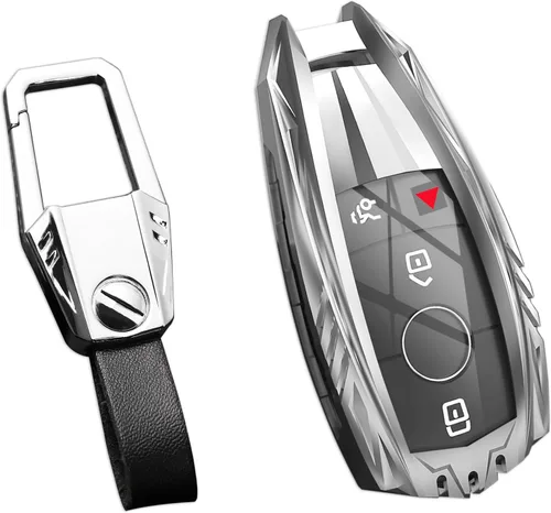 Vista 16 de Funda para Llavero Audi, Llavero, Protección de Aleación de Zinc Funda para Llave de Automóvil para A3 A4 A5 A6 Q7 Q5 TTS SQ5 R8 RS4 RS5 S5