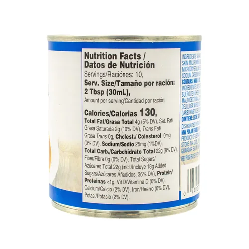 Vista 3 de Mama Fresca Crema condensada endulzada 13.8 oz (paquete de 24)