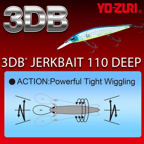 Vista 3 de Duel Yo Zuri R 1372 3 Db Jerkbait 110 Deep ' Sp Mm 4 8