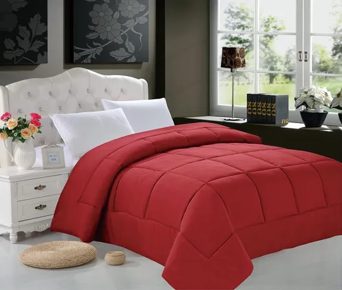 Vista 4 de Elegant Comfort - Funda de edredón para cama individual, tamaño XL, color negro