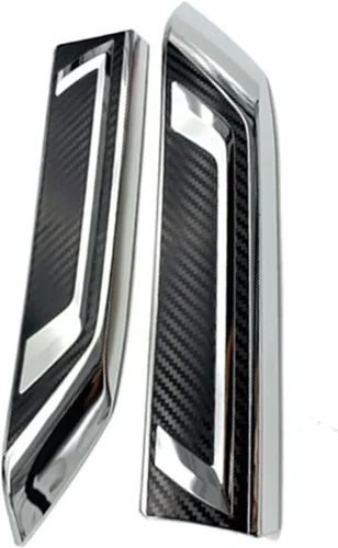 Vista 17 de Genericss 2019 2020 2021 2022 XA50 para RAV4 RAV 4 espejo retrovisor lateral de automóvil, accesorios a rayas, cubierta de moldura ABS cromado