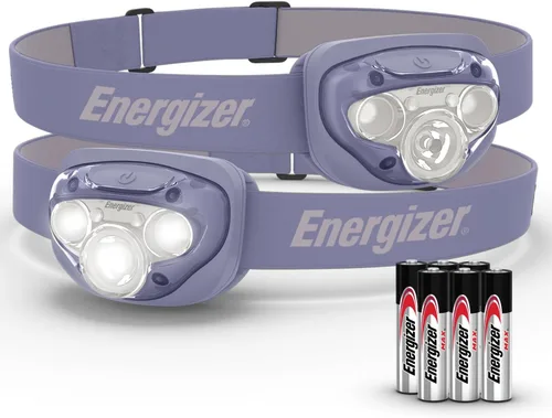 Vista 13 de Energizer Linterna frontal LED PRO (paquete de 2), linternas frontales resistentes al agua IPX4, linterna frontal de alto rendimiento
