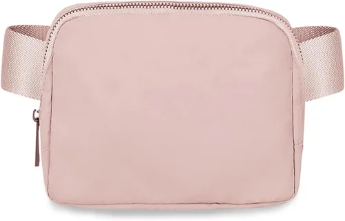 Vista 10 de Riñonera unisex con correa ajustable, bolsa de cintura pequeña, Negro -, Fifteen Riñonera