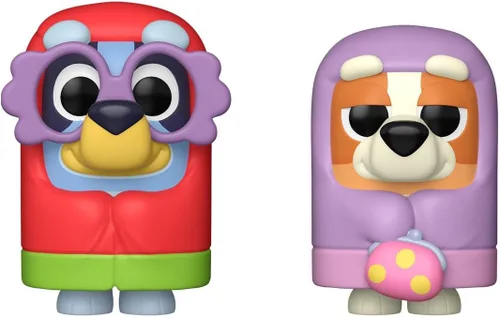 Vista 2 de Funko Pop! Animation: Bluey - Granny Janet and Granny Rita, paquete de 2 - Exclusivo de Amazon - Figura de vinilo coleccionable - Idea de regalo