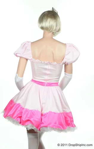 Vista 3 de Leg Avenue, disfraz de princesa rosa para mujer.