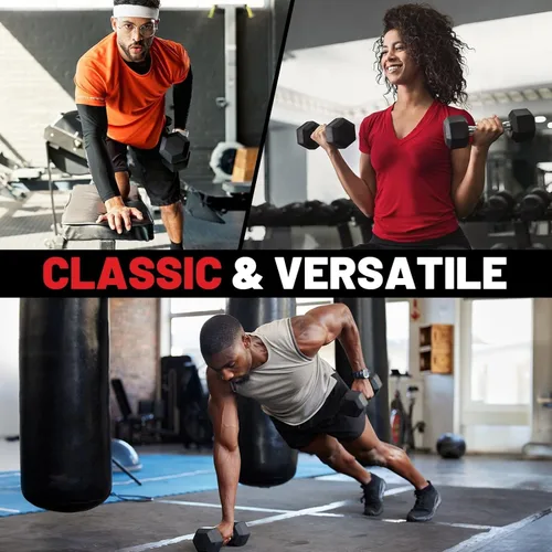 Vista 6 de Dumbbell 2.5-100lb, Weights Dumbbells for Women&Men for Home Gym