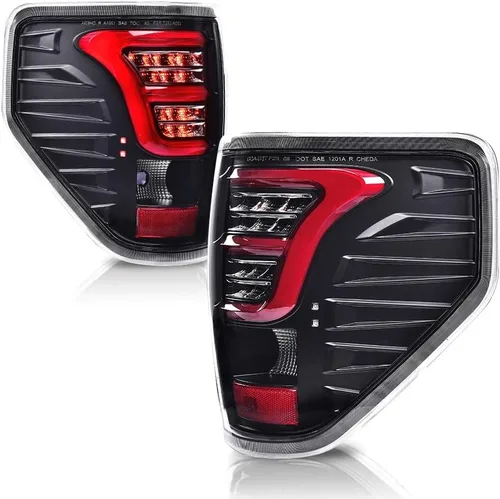 Vista 14 de G-PLUS Luces Traseras Lámpara Trasera, Compatible con Ford F150 2/4 Puertas 2009-2014, No Compatible con Modelos Flareside, No Compatible