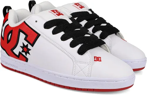 Vista 16 de DC Shoes Court Graffik - Tenis de skate para hombre Negro