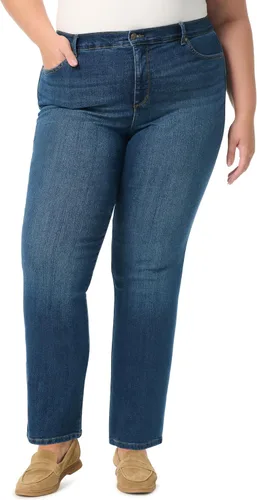 Vista 23 de Gloria Vanderbilt Amanda Classic - Jeans cónicos de tiro alto para mujer Aegean Teal