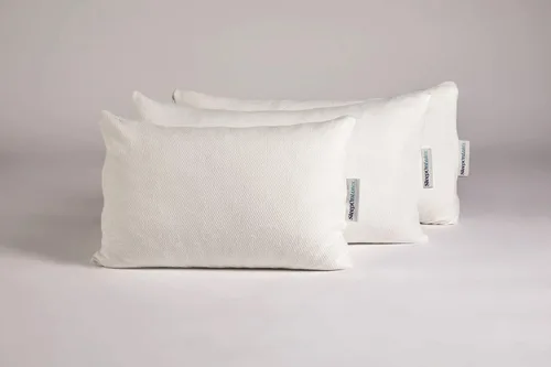 Vista 4 de Almohada de espuma triturada de látex natural - King