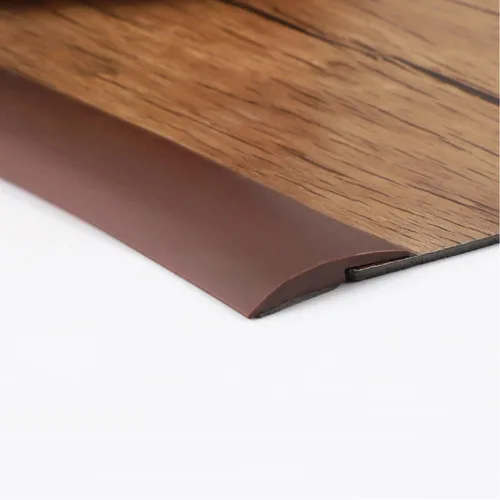 Vista 8 de Tira de transición de piso de 3.3 pies, borde autoadhesivo para alfombras, encuadernación de bordes de baldosas laminadas de vinilo, tiras amarillo